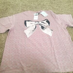 COACH Signature Bow Tshirt